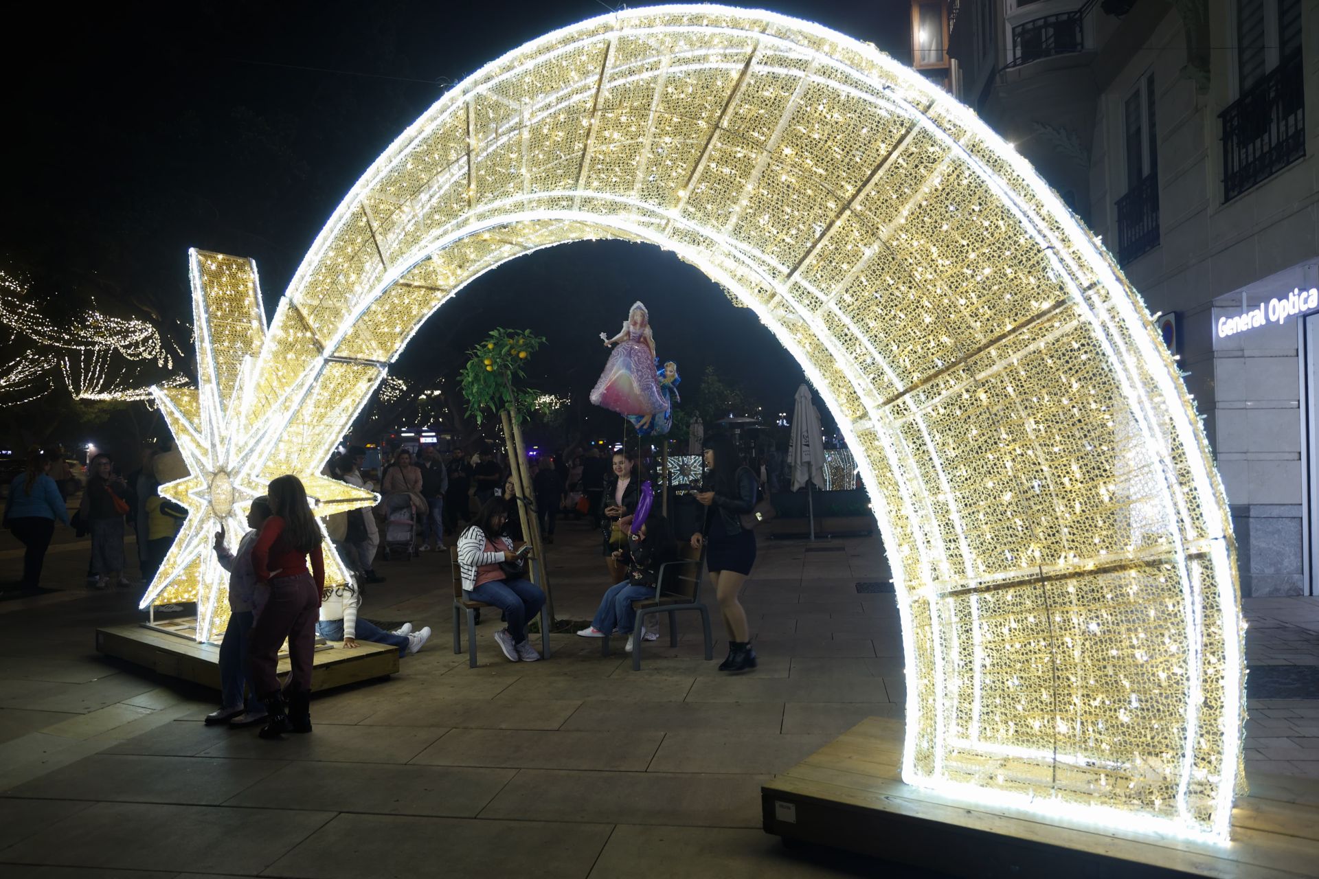 Malaga&#039;s big Christmas switch-on - in pictures